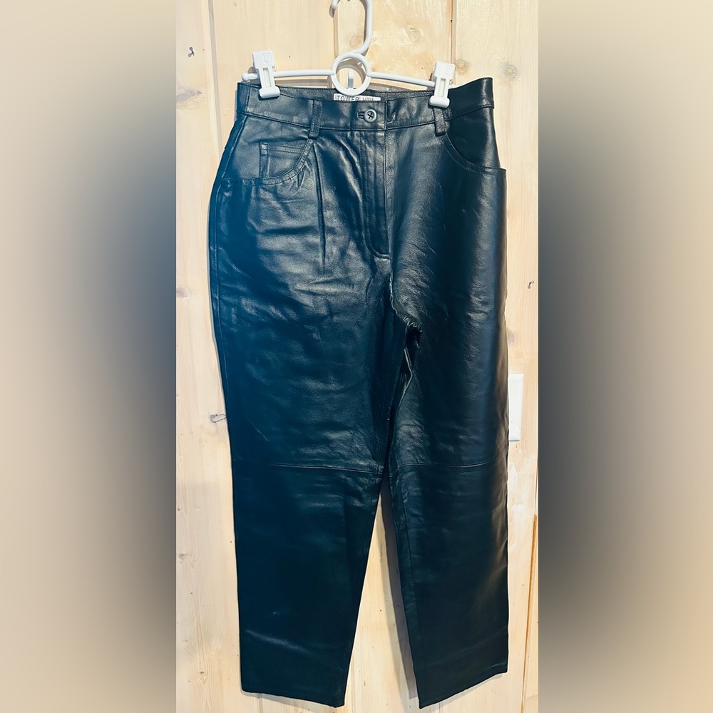 Tower Hill collection vintage leather pants sz 10